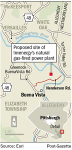 $- Elizabeth Forward gas plant
