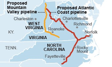 Schedule for Environmental Review of Atlantic Coast Pipeline (ACP)